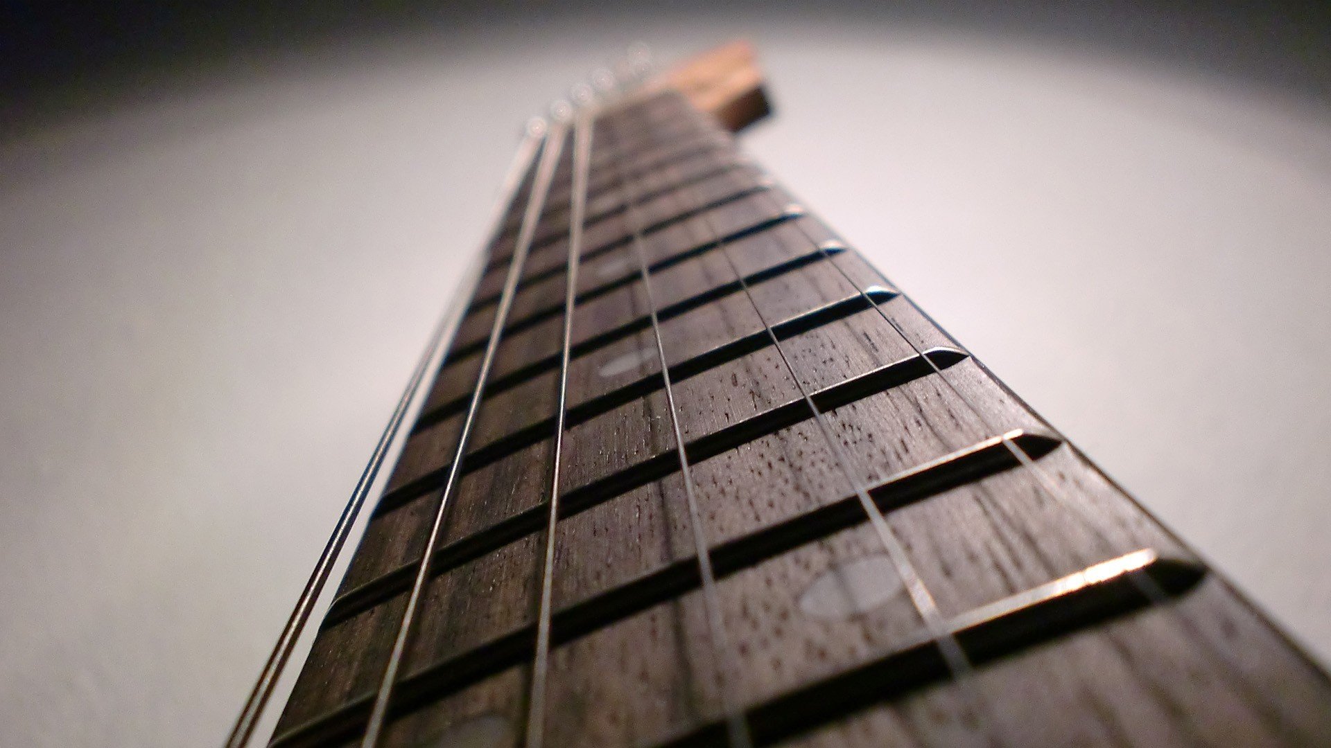 vulture guitars frets string close up