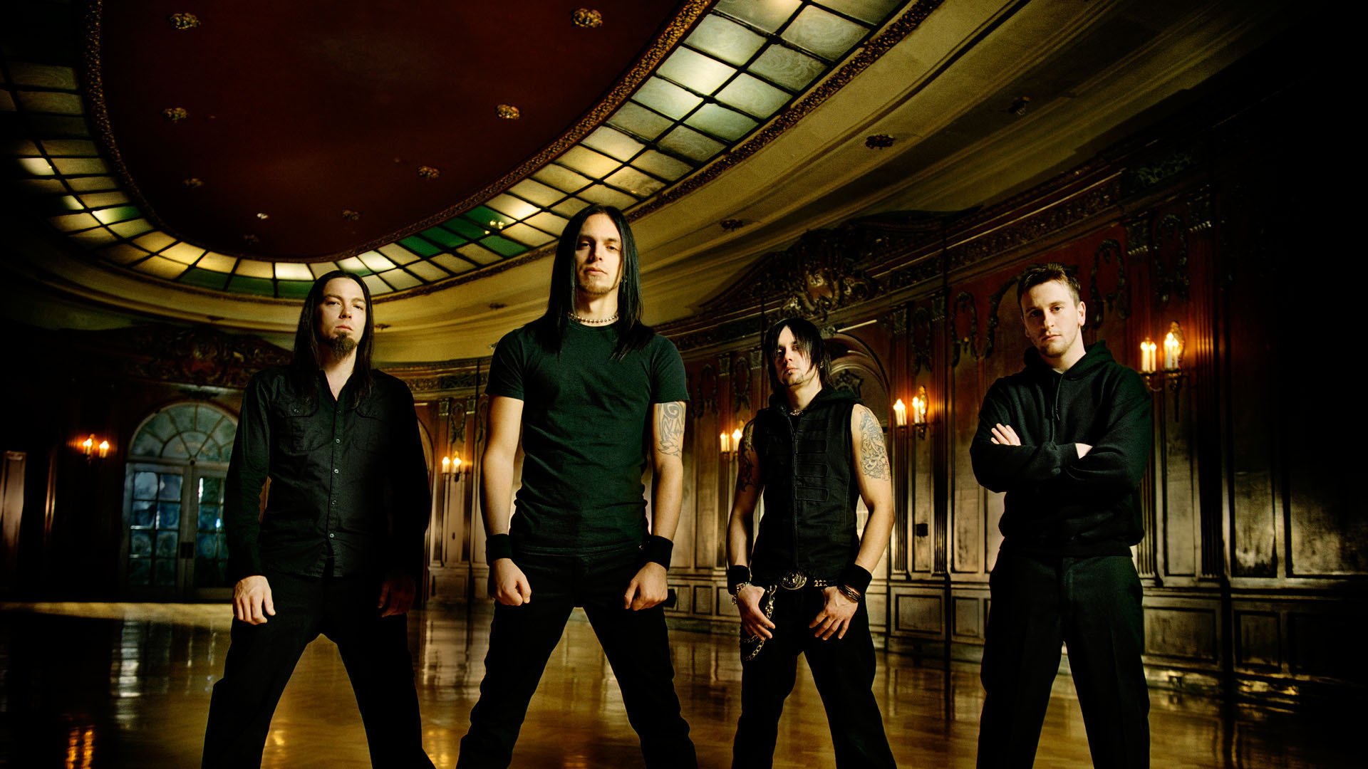 bullet for my valentine michael padget matthew tuck jason james michael thomas the group metalcore