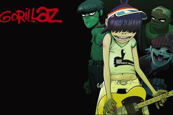 Группа gorillaz знаменитый альбом