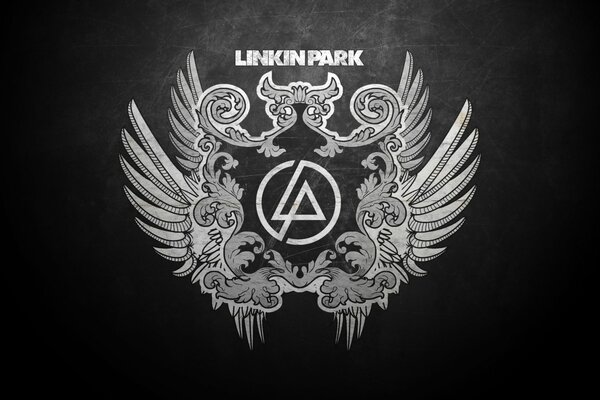 Linkin Park emblem on a dark background