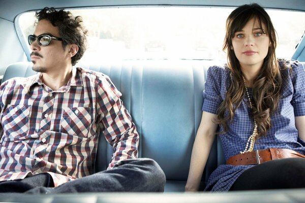 Zooey Deschanel and Matthew Ward