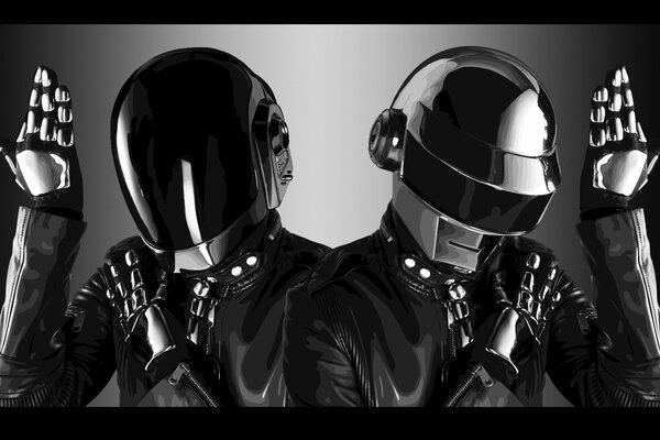 Stil Daft Punk Tapete