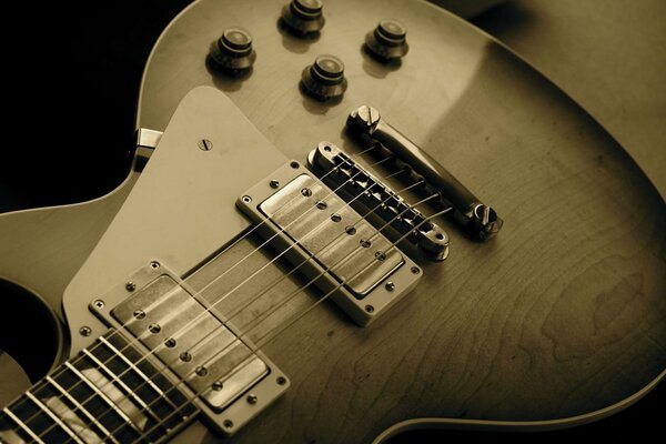 Guitar music strings background wallpaper