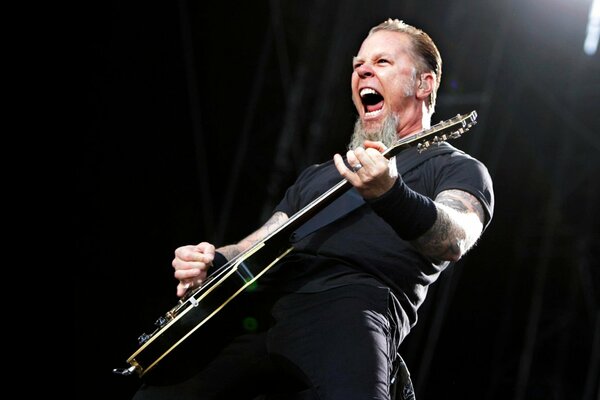 James Hetfield Alan metalika