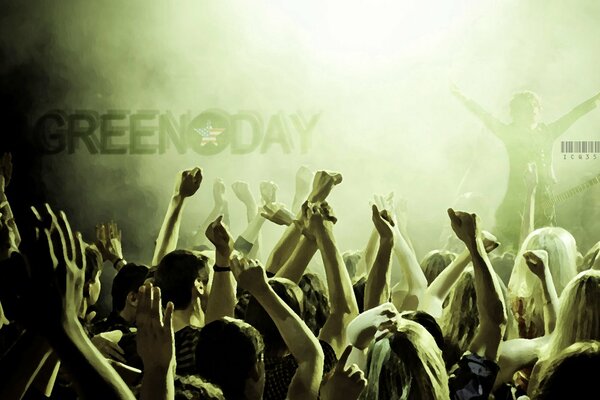 Концерт группы Green day