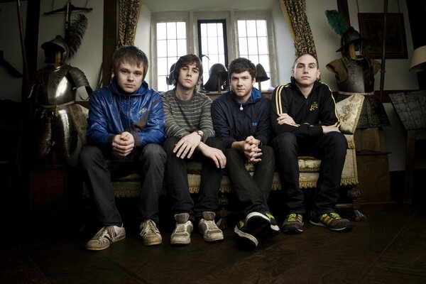 Ragazzi della band enter shikari