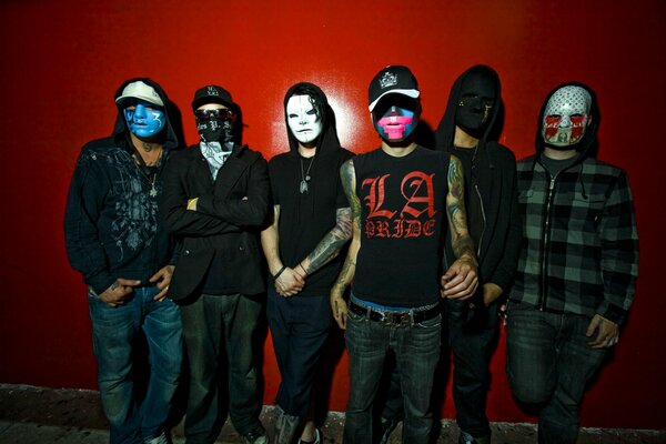 Tapety z hollywood undead: j3t, j-dog, da kurlzz i inne