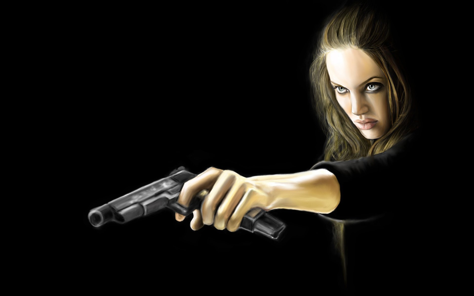 extremely dangerous wanted girl weapon angelina jolie