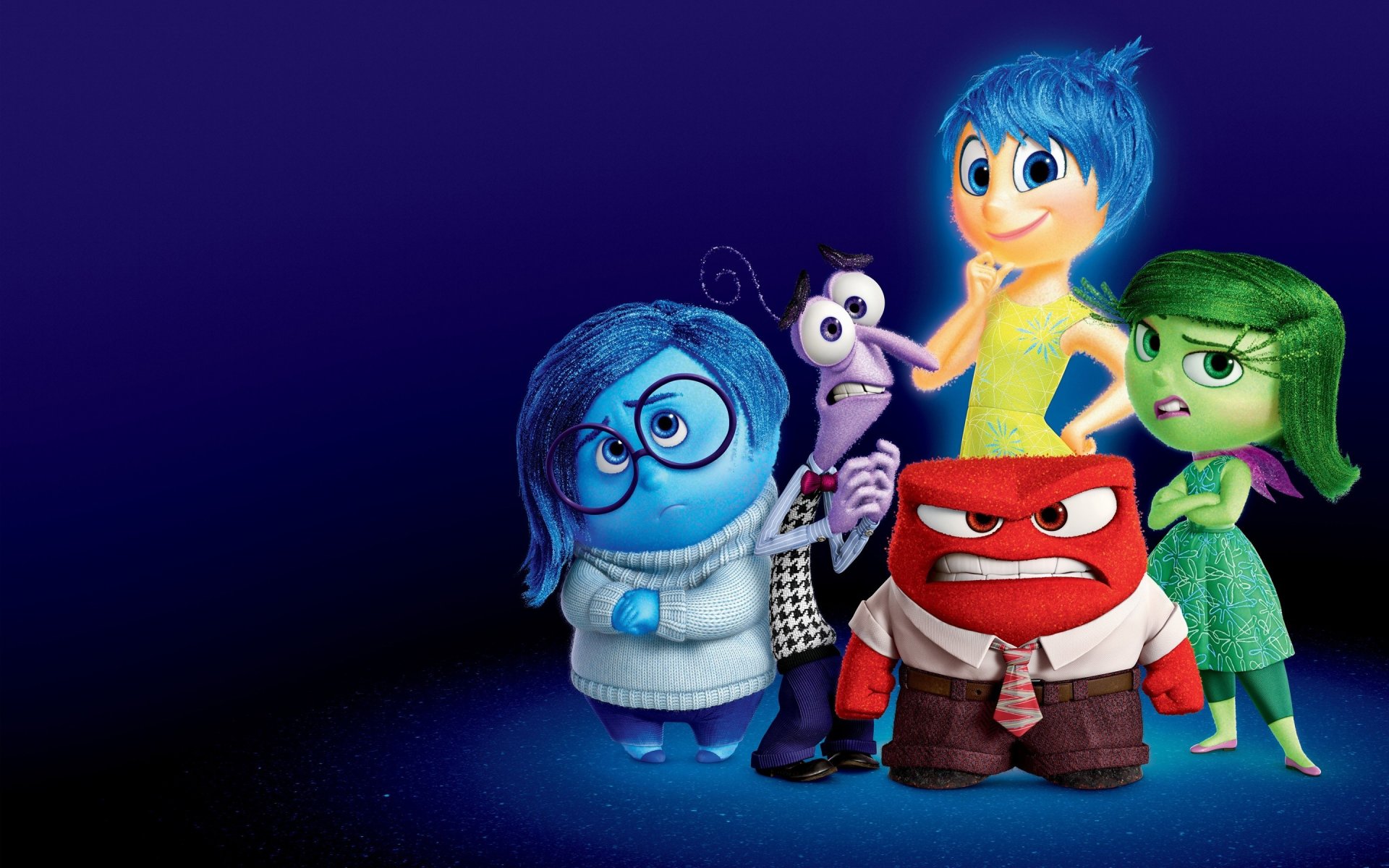 inside out riley cinq émotions joie dégoût colère tristesse peur aventure monstre lunettes femme hommes filles garçons pixar animation studios walt disney studios 2015 chapitre feu hommes cravate robe pull dessin animé