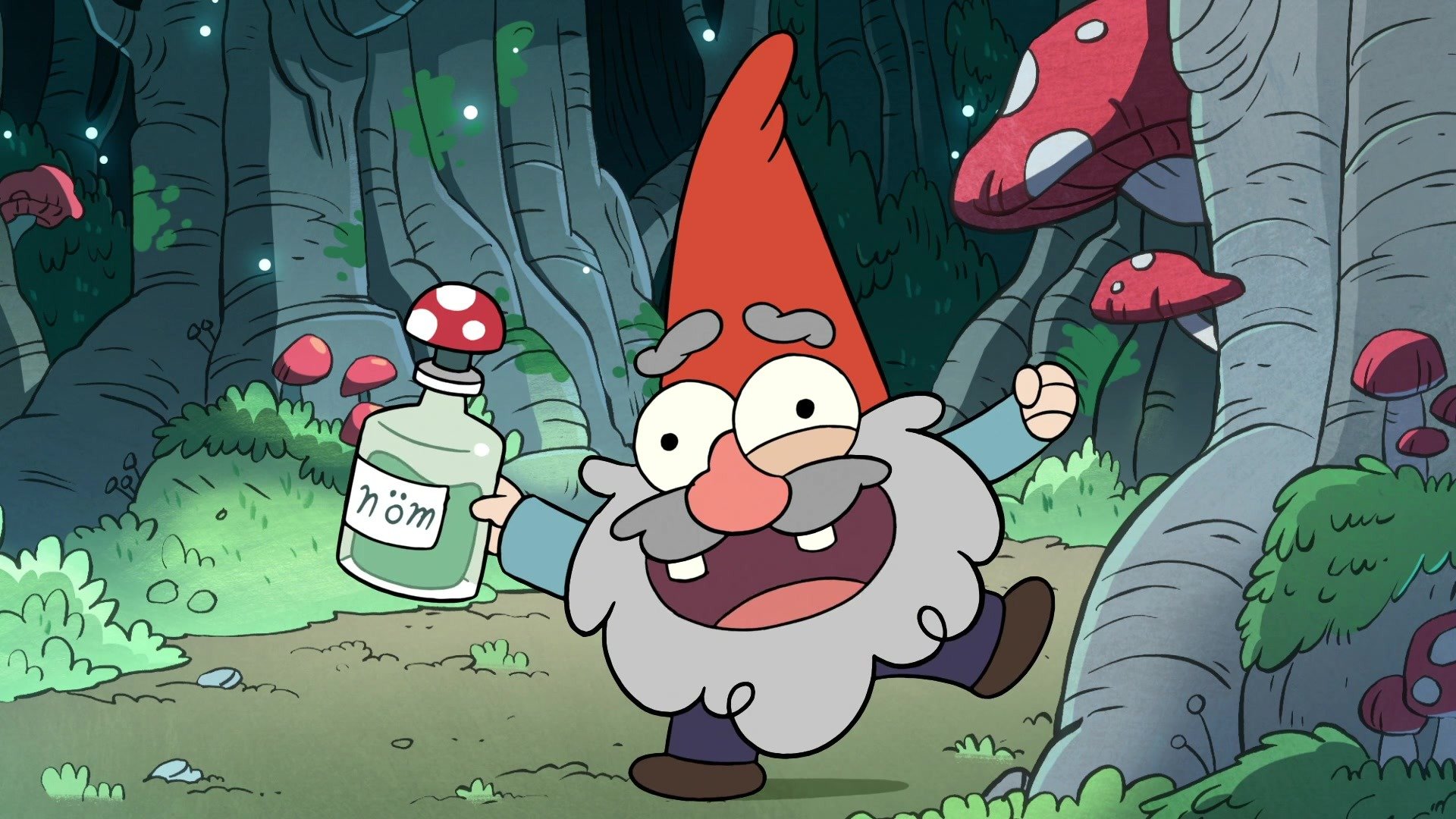 gravity falls gravity falls gnome forêt