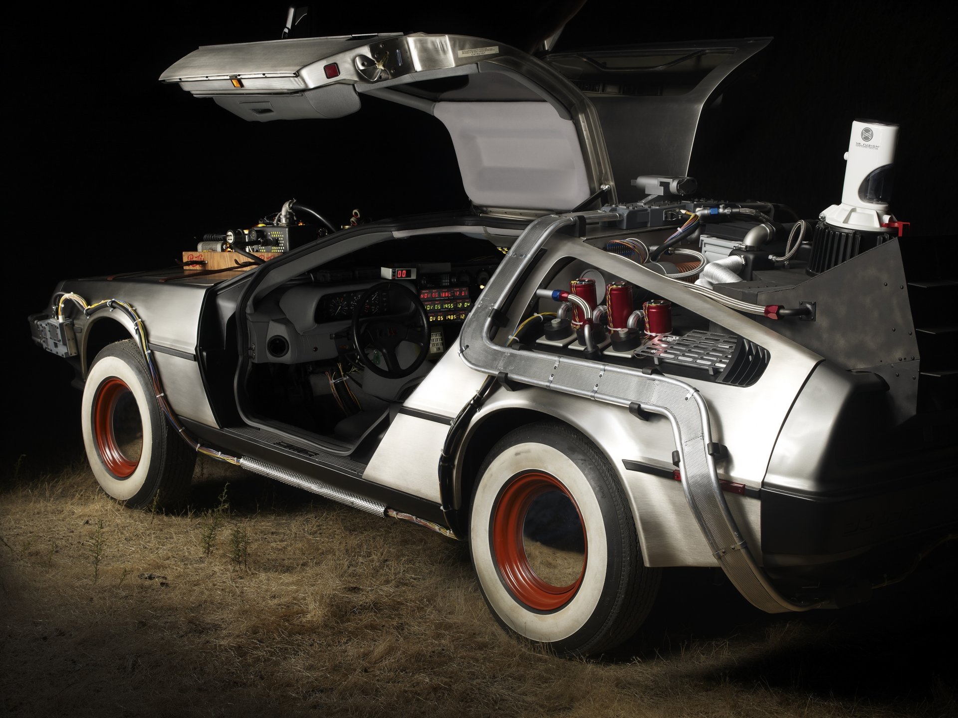 ritorno al futuro delorean marty mcfly emmett brown