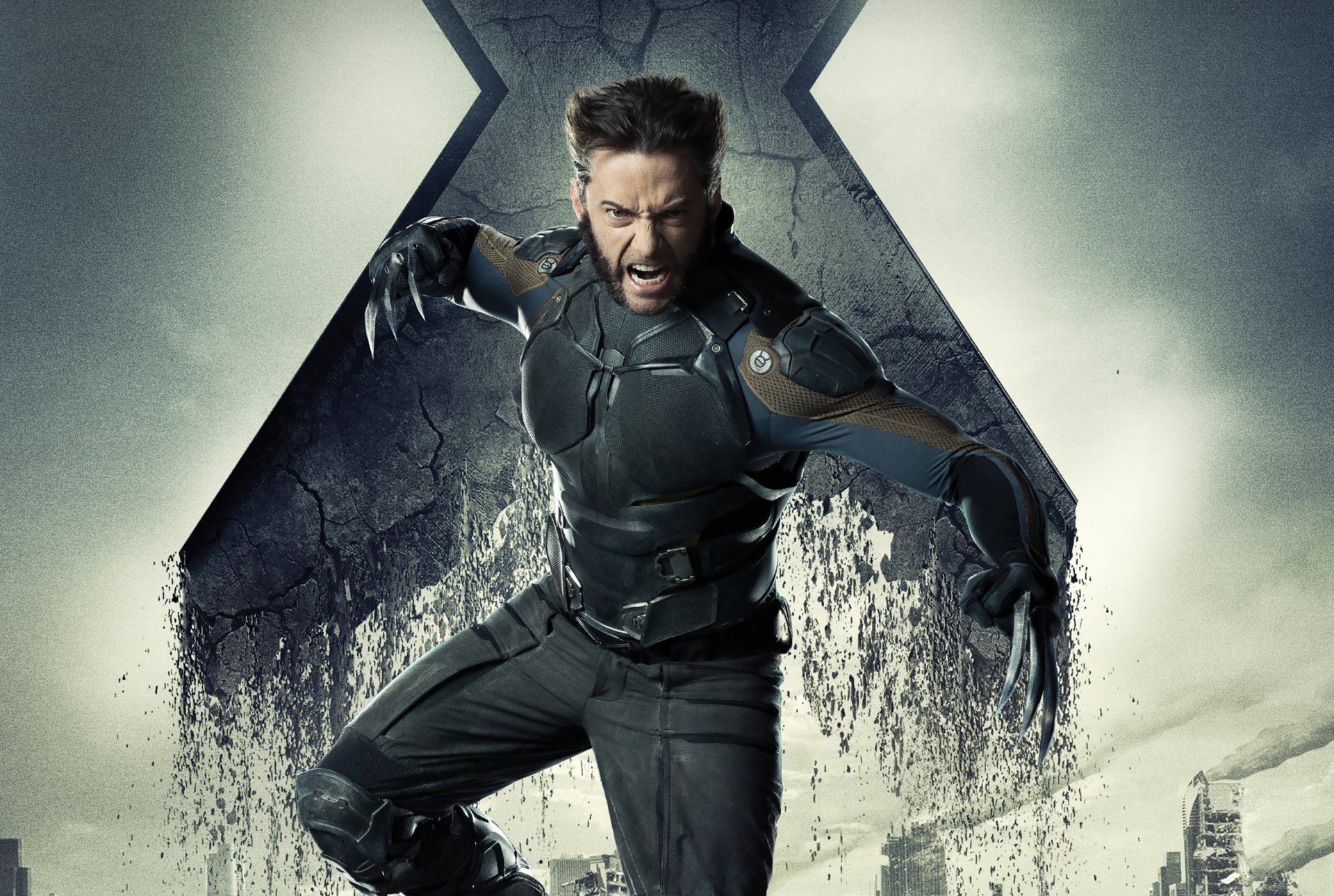 x-men days of the past future x-men days of the future past x-men x men days from future past movie movie 2014 year hugh jackman logan wolverine