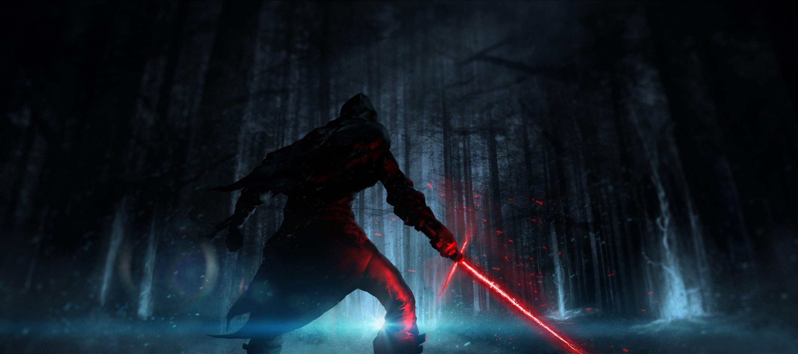 star wars macht erwacht wald sith kunst star wars: the force erwacht licht