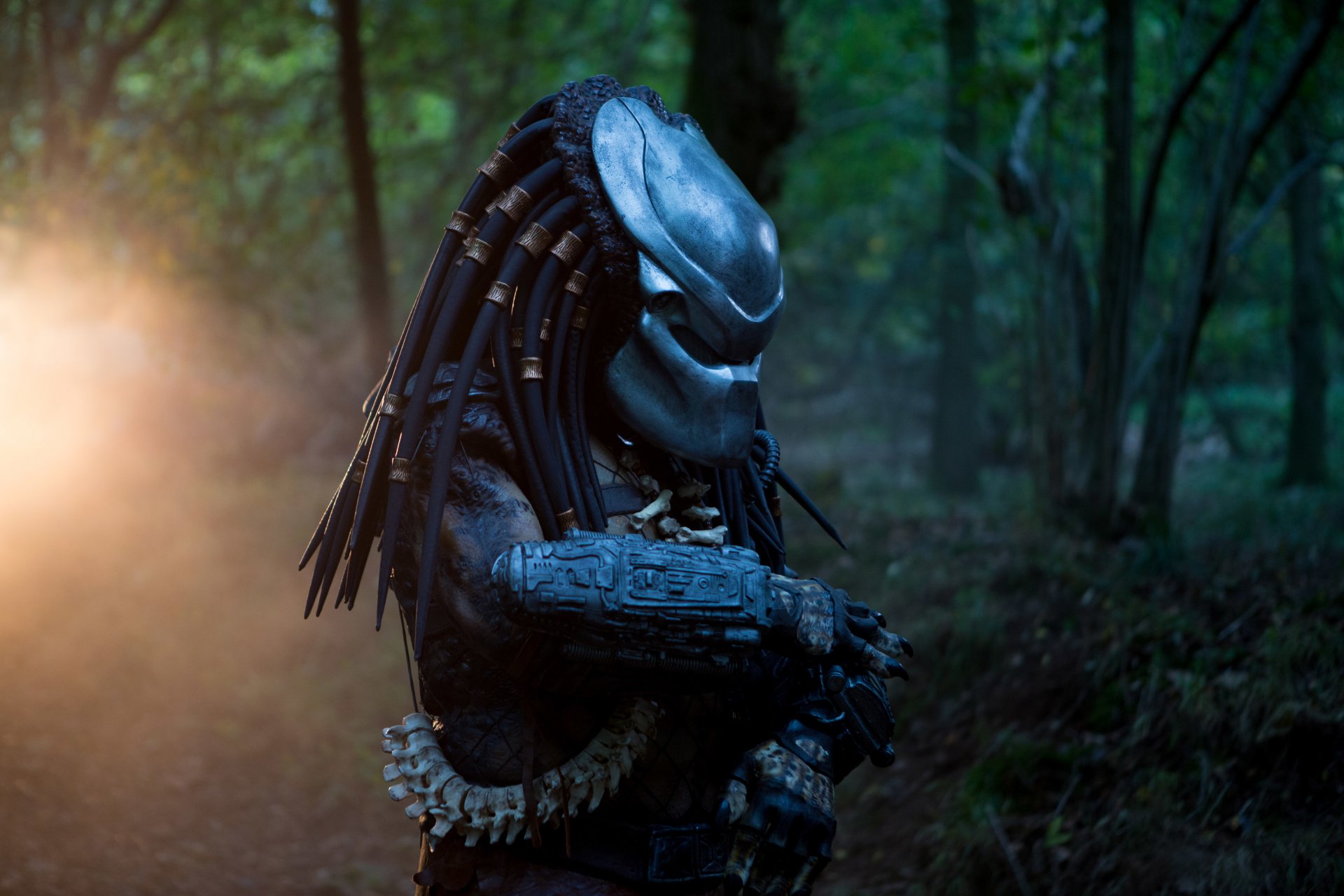 predator edad media depredador alienígena máscara casco