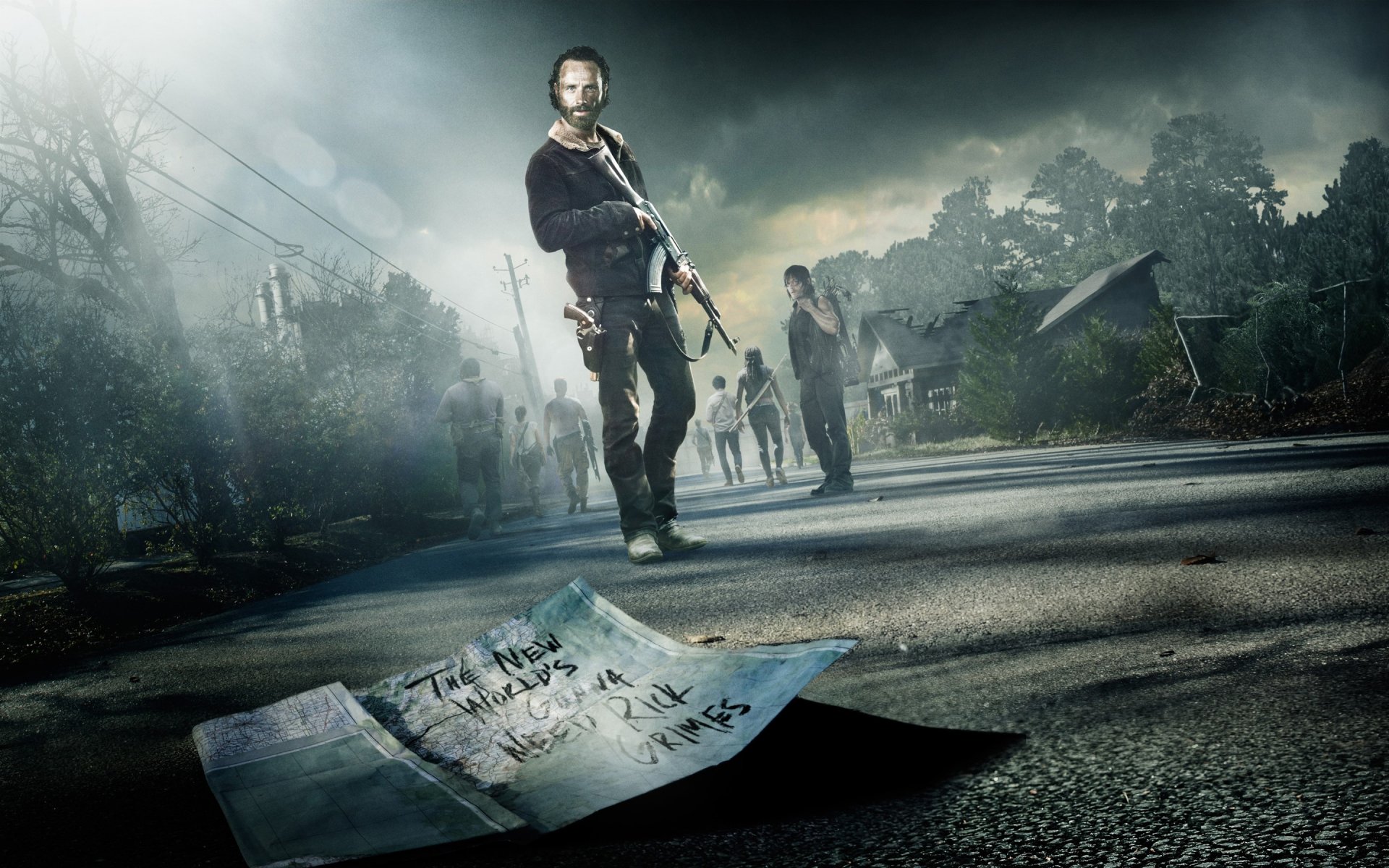 the walking dead andrew lincoln carl grimes lauren cohen stephen yoon norman reedus michael cudlitz melissa suzanne mcbride chad coleman christian serratos alanna masterson danai gurira 2015