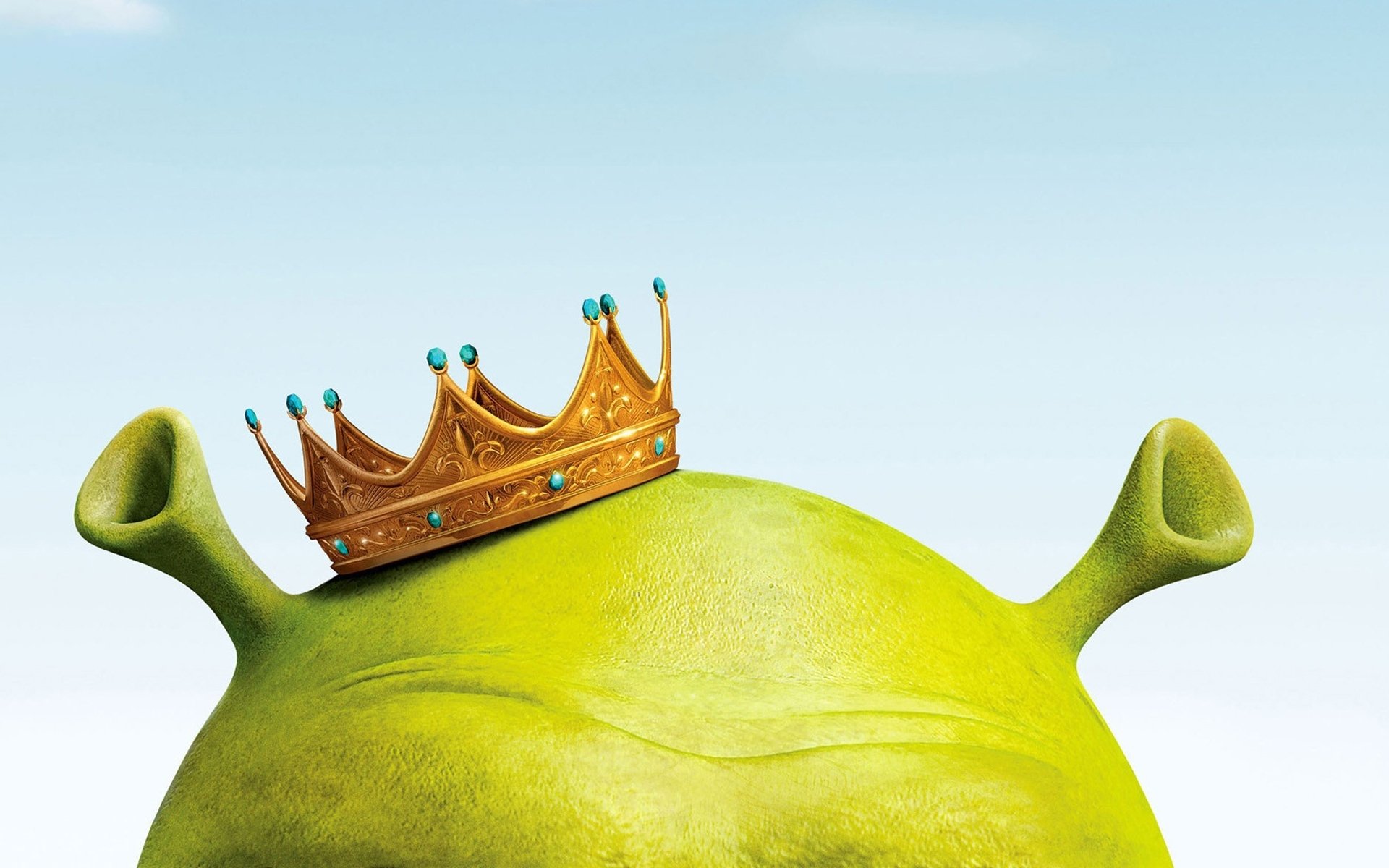 cartoon shrek crown shrek 3