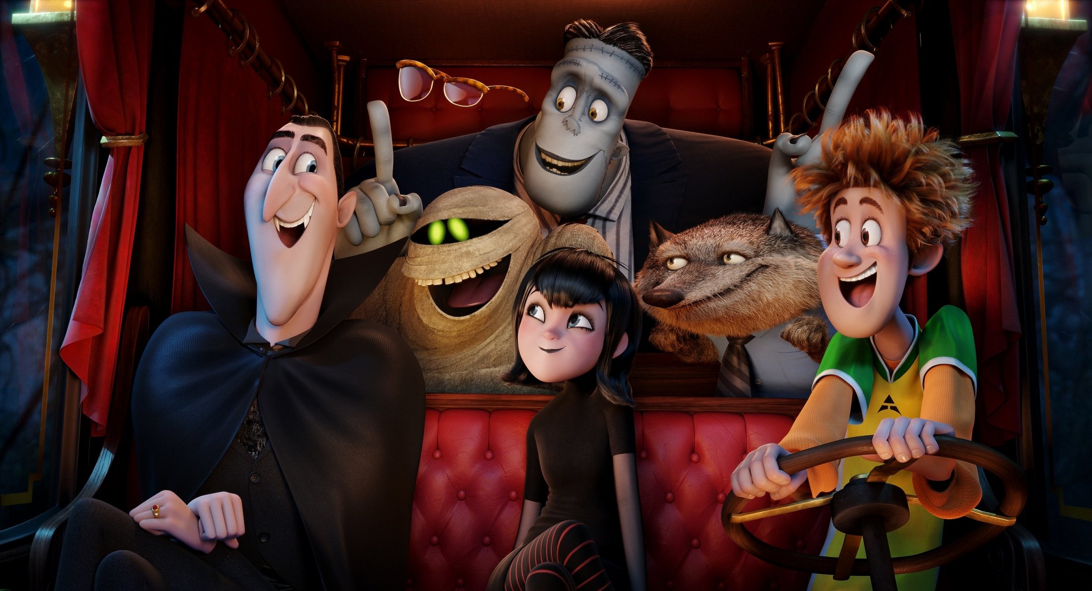 hotel transylvania 2 dracula mavis jonathan wayne frankenstein monsters on vacation