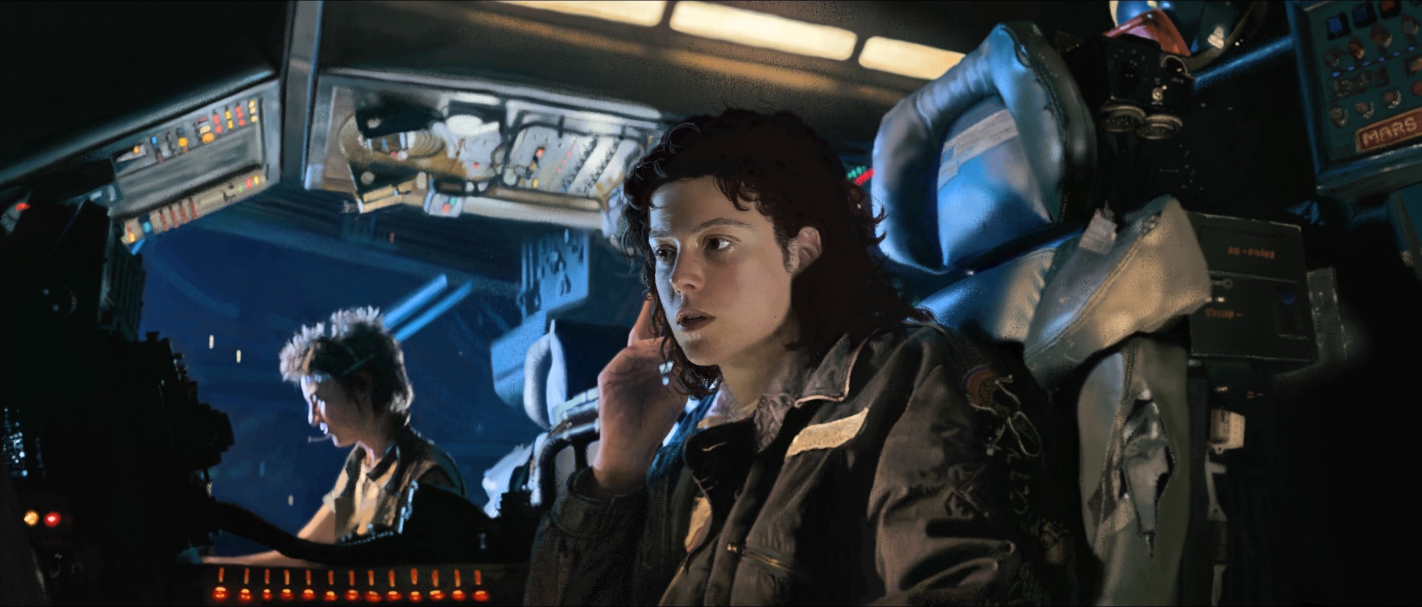 obcy statek kosmiczny ellen ripley uscss nostromo nostromo sigourney weaver joan lambert veronica cartwright obcy