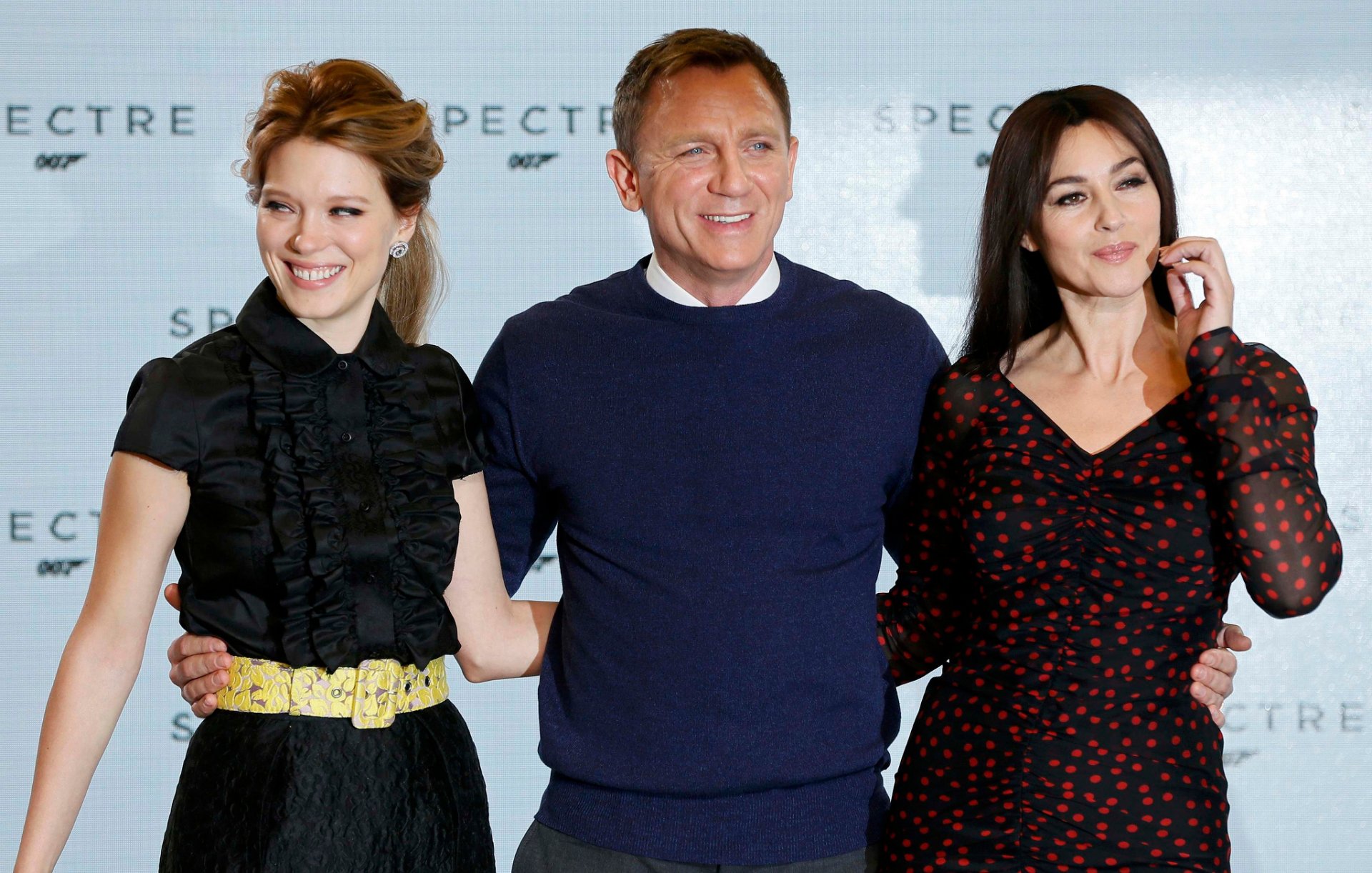 lea seydoux léa seydoux 007: espectro fantasma daniel craig monica bellucci