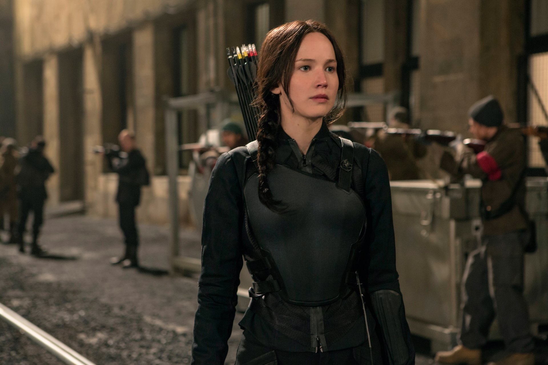 the hunger games: mockingjay the hunger games: mockingjay-parte 2 jennifer lawrence katniss everdeen