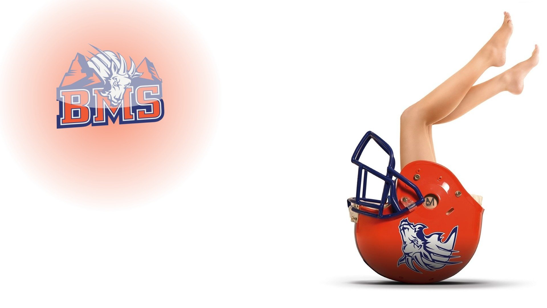 blue mountain state super series helmet feet background