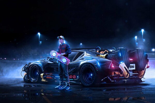 Marty McFly ritorno al futuro