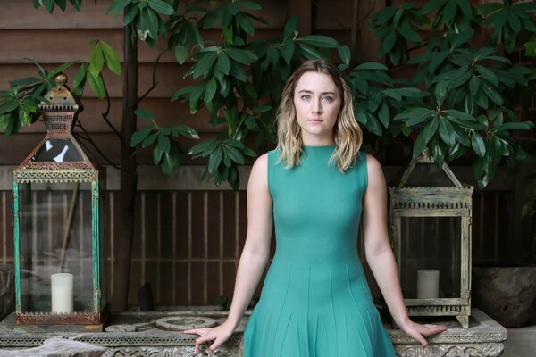 Saoirse Ronan participates in a photo shoot for the film