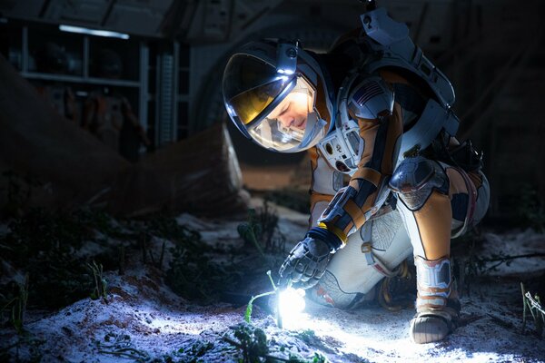 The movie The Martian with Matt Damon