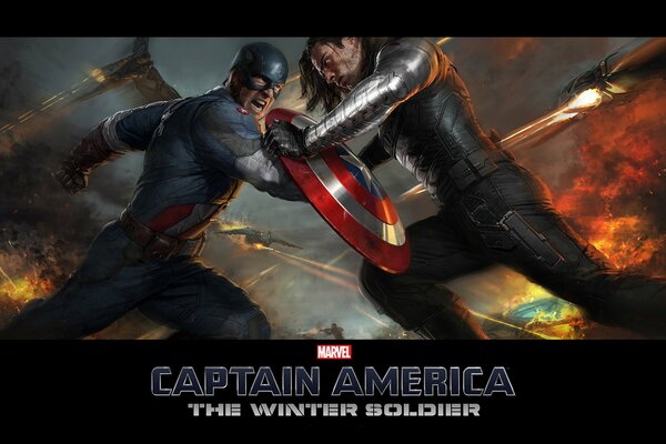 Les soldats du film Captain America