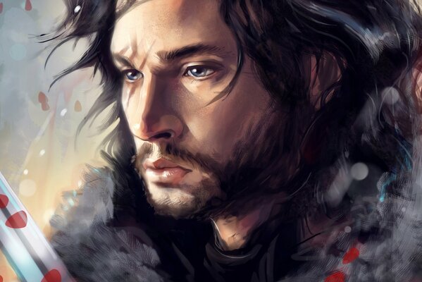 Una canzone di ghiaccio e fuoco con Jon Snow