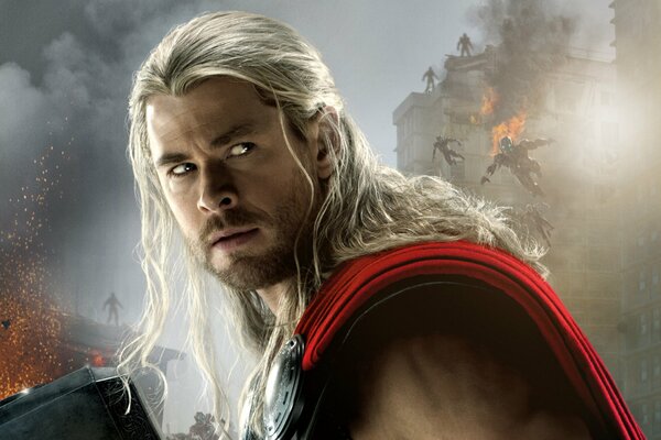 Chris Hemsworth dans le rôle de Thor