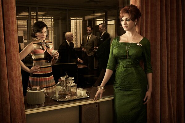 Serie Mad Men de Christina Hendricks