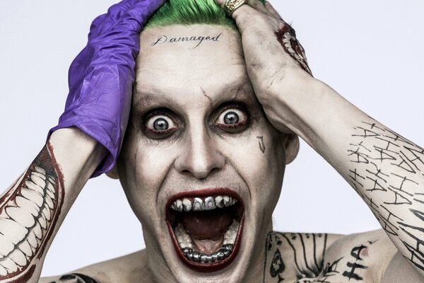 Joker Jared Leto in Suicide Squad