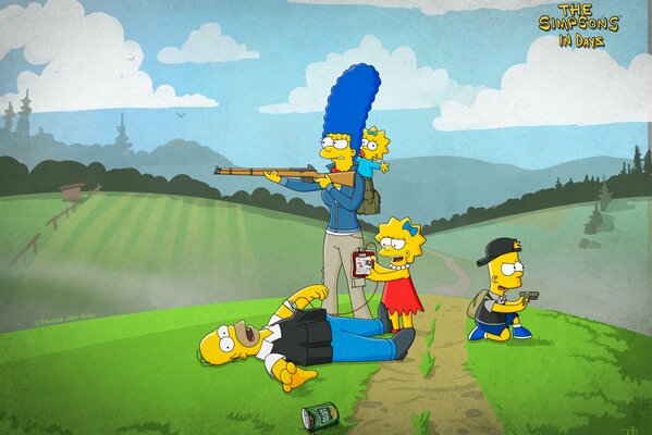 La guerra e l Apocalisse nel cartone animato I Simpson