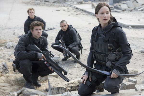 Cadre du film Hunger Games partie 2