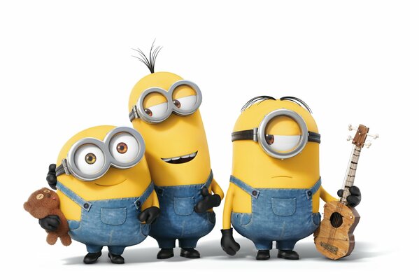 Cartoon minions cuties