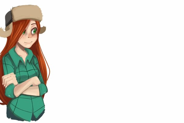 Wendy Cord aus Gravity Falls Cartoon