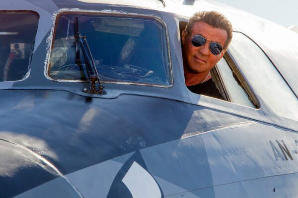 Sylvester Stallone in the movie The Expendables 3