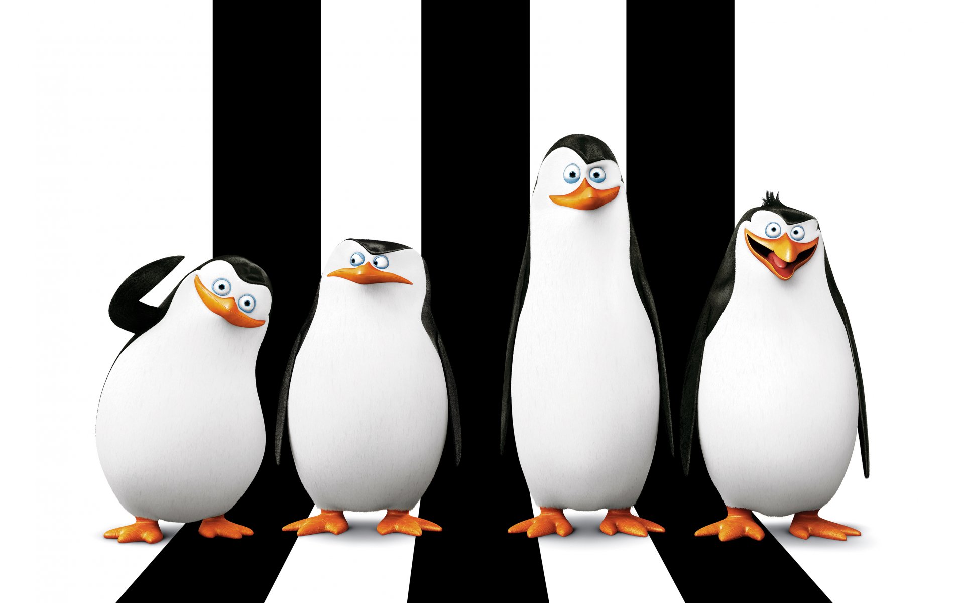 madagaskar-pinguine skipper kowalski rico fähnrich brett korporal cartoon