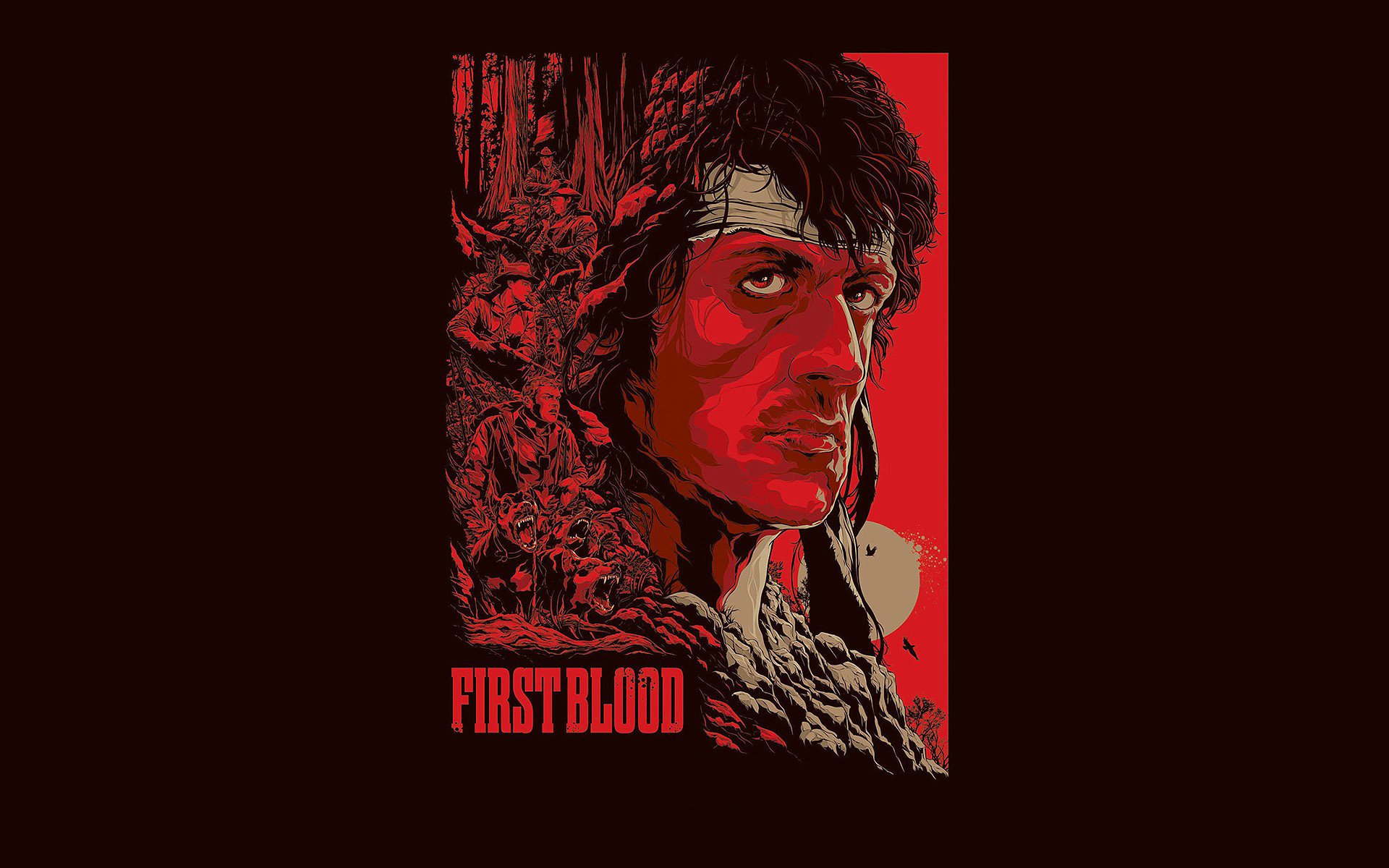 rambo first blood sylvester stallone john rambo thriller