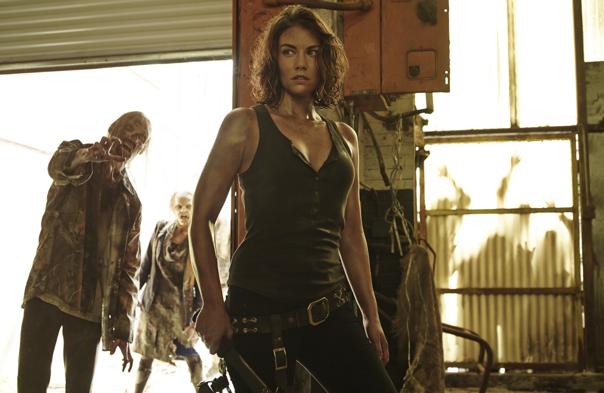 The walking dead the walking dead Lauren Cohen Lauren Cohen Maggie Green