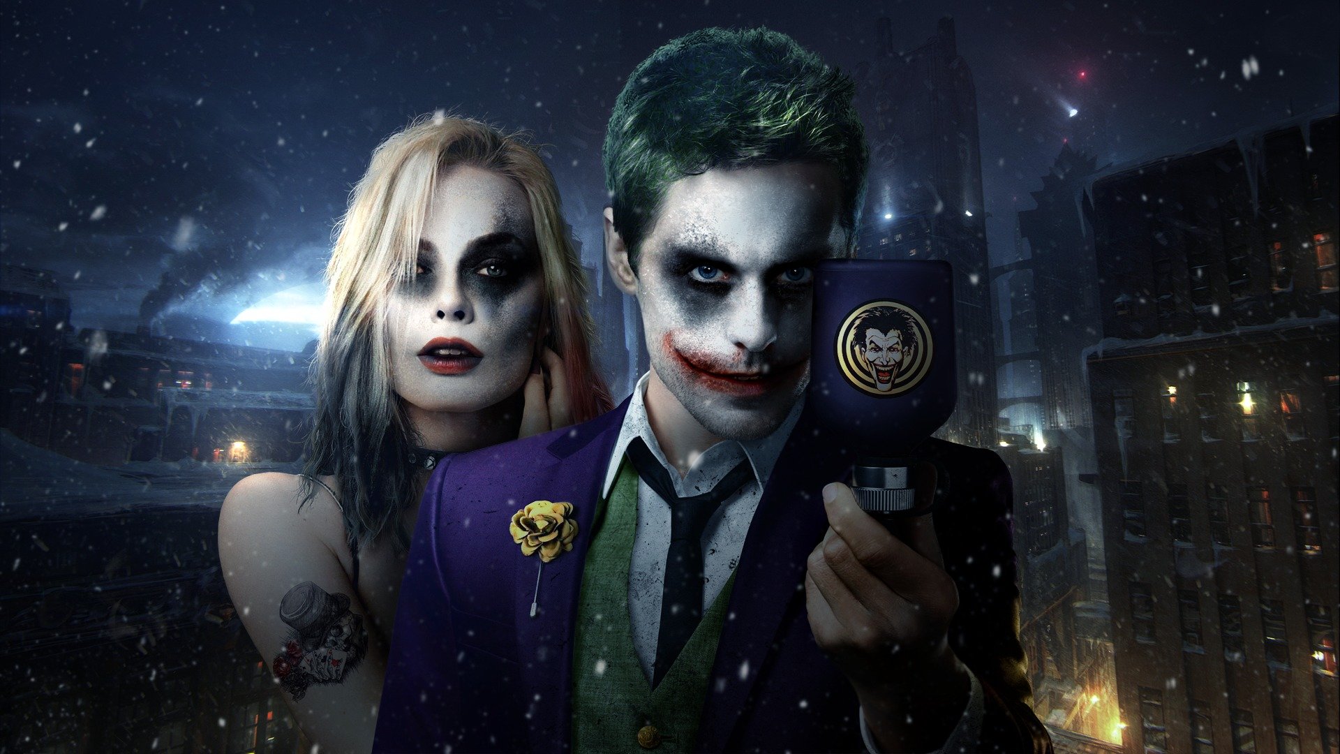 jared leto joker suicide squad margot robbie dc comic