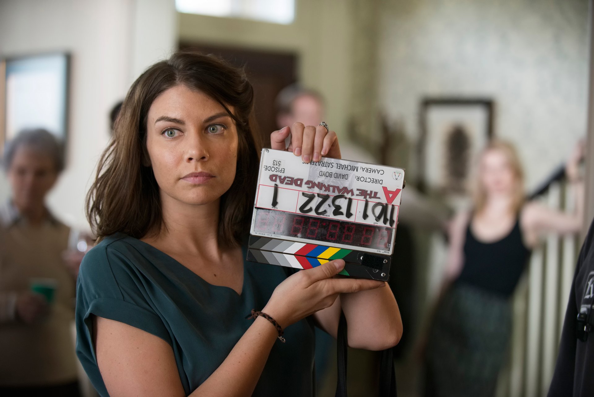 lauren cohan the walking dead stagione 5 episodio 13 the walking dead