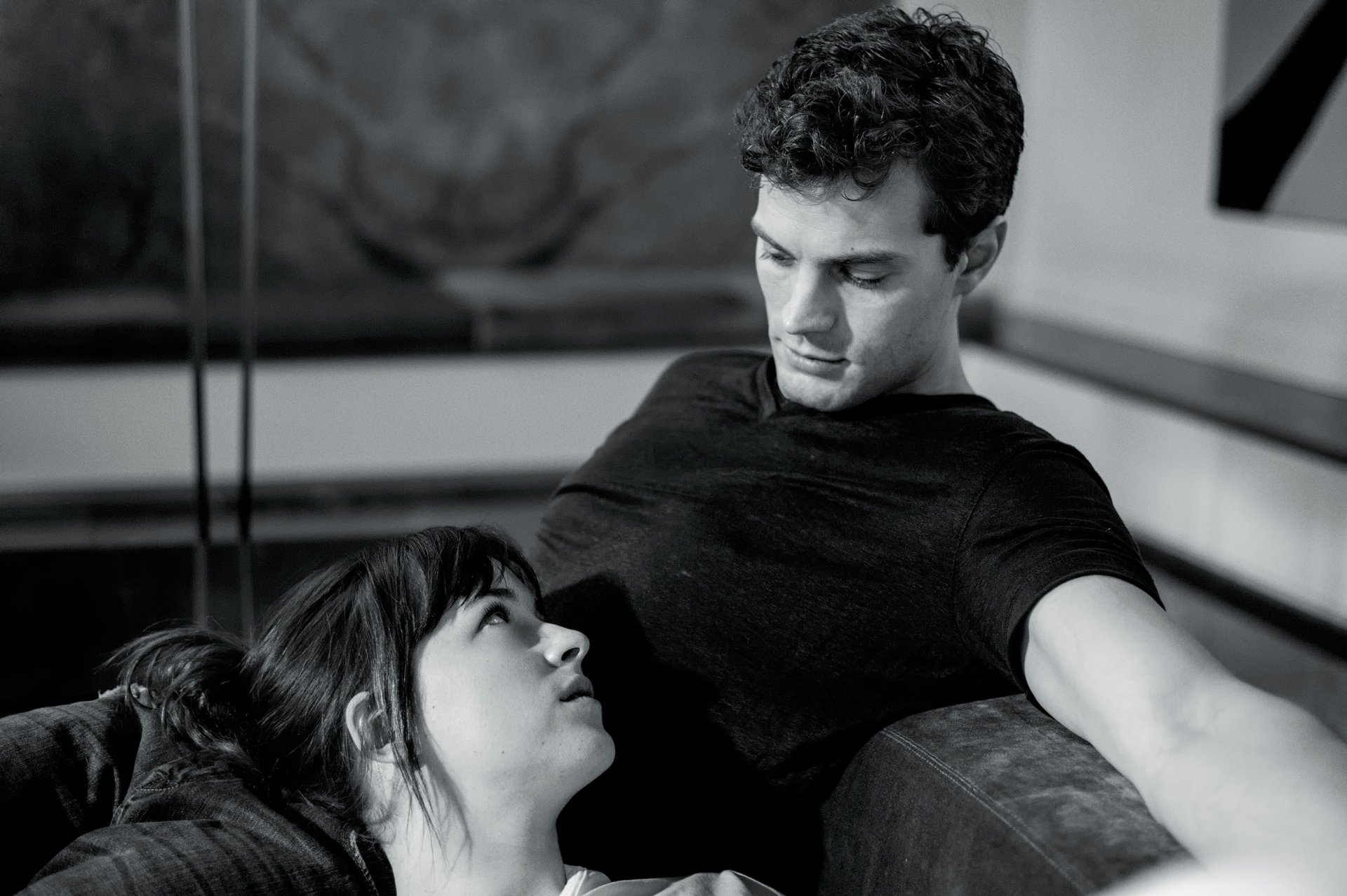 jamie dornan dakota johnson in the film fifty shades of gray fifty shades of grey