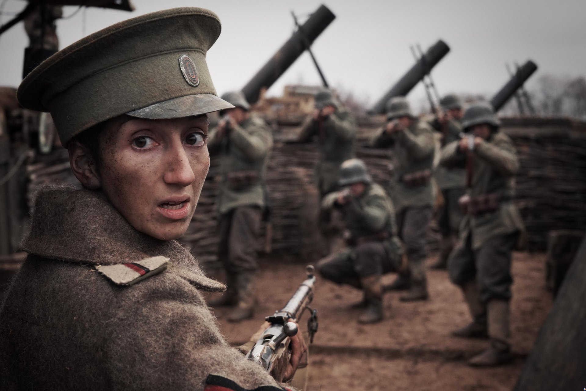 bataillon première femelle immortel bataillon de la mort première mondiale drame historique fille soldat tranchée combat allemands