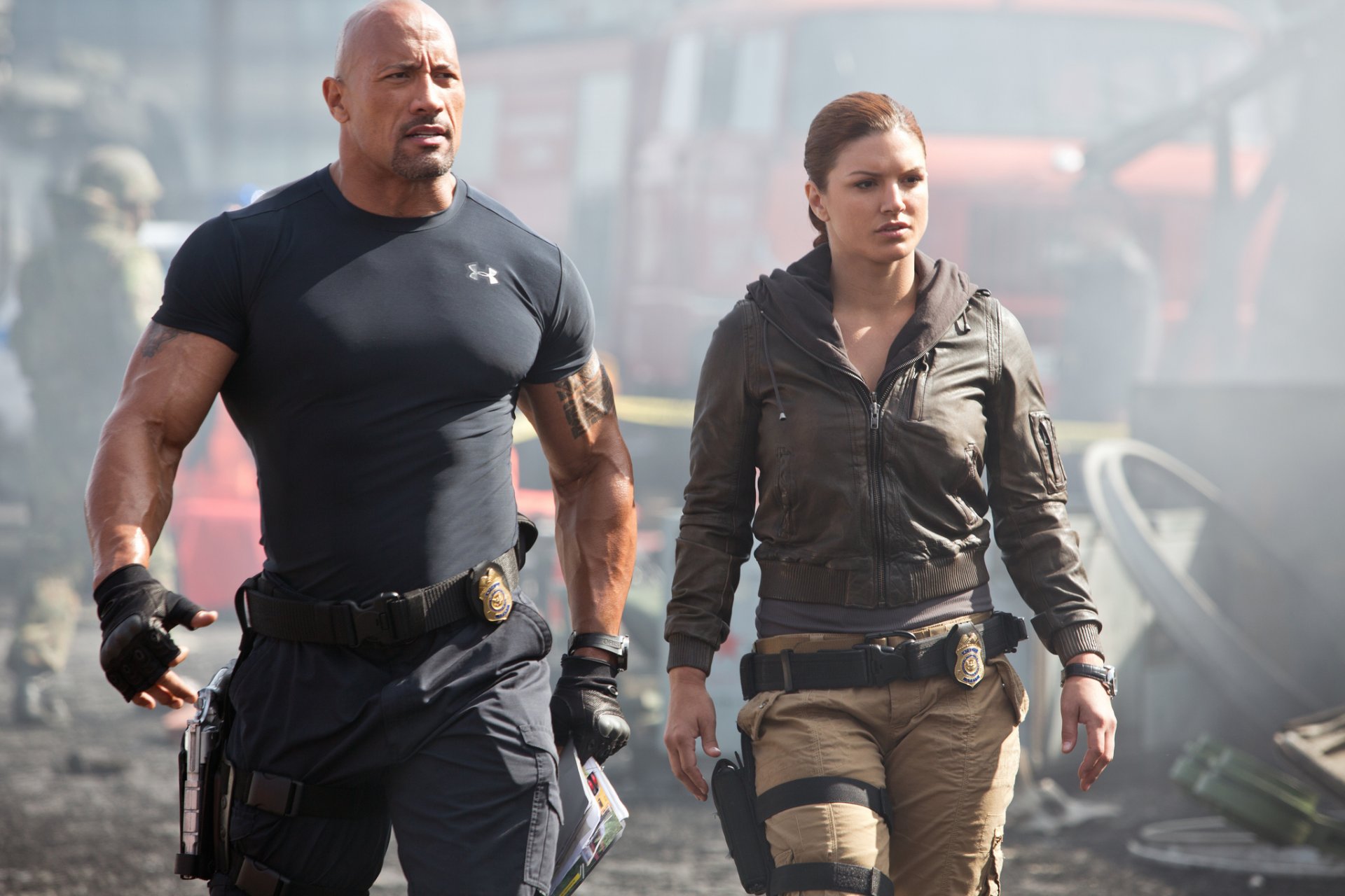 veloce & amp; furioso 6 fast & furious 6 dwayne johnson carano gina carano azione crimine