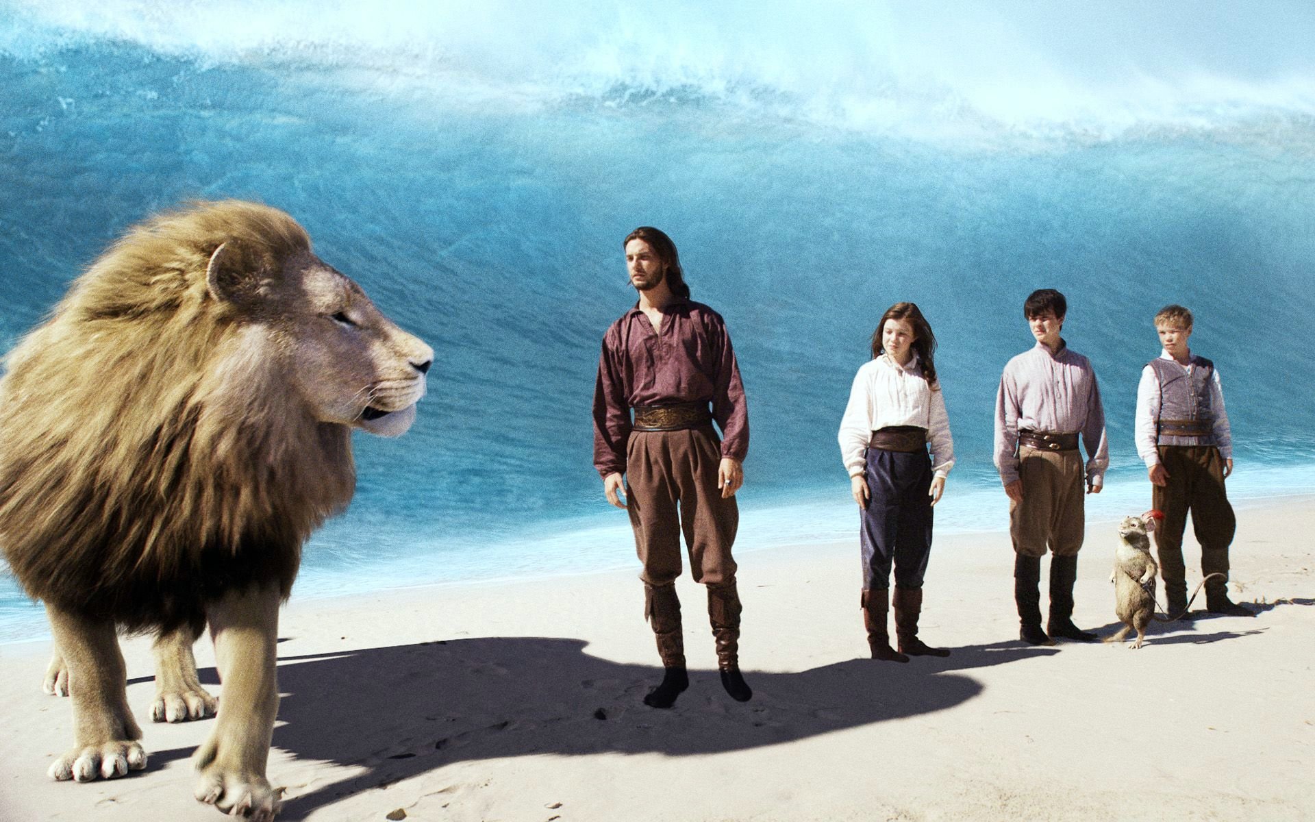 chroniken von narnia löwe aslan helden chroniken von narnia welle