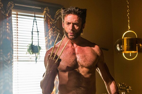 Wolverine Hugh Jackman in the Days of the Past Future