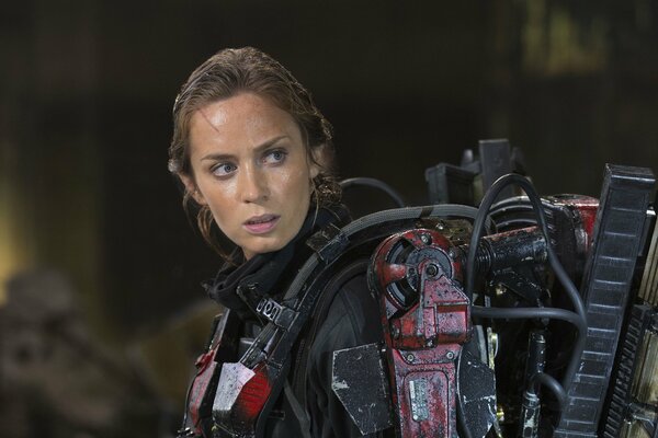 Emily Blunt dans le film The Edge of The future