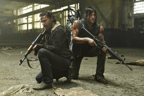 Película the Walking Dead con Andrew Lincoln 